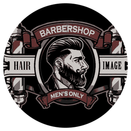 Hair Image Barbershop Logo
